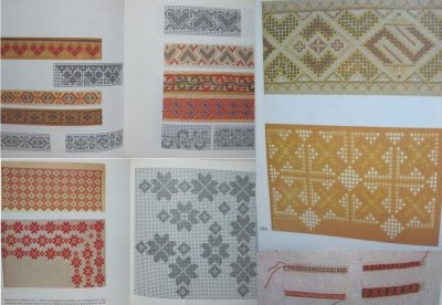 画像1: スロバキア刺繍の本・図案/パターン・クロスステッチ