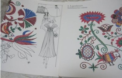 画像2: 絶版未使用 ラーバクズの刺繍図案集 