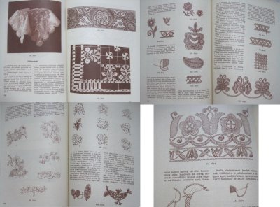 画像1: ハンガリーレース・刺繍の本/古書