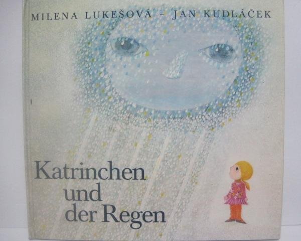 画像1: ヤン・クドゥラーチェク 絵/おんなのことあめ　Katrinchen und der Regen (1)