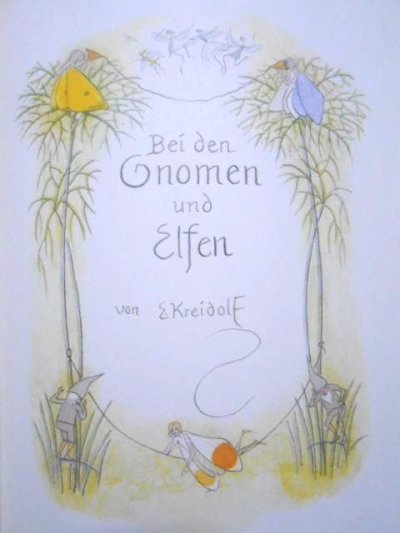 画像1: Bei den Gnomen und Elfen　妖精たち小人たち/エルンスト・クライドルフ