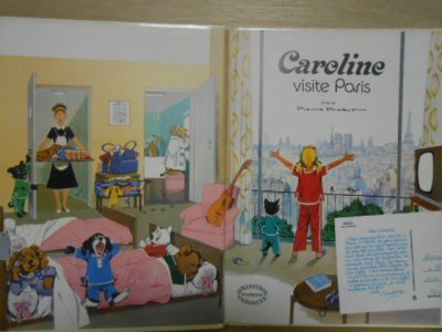 画像1: フランス 絵本 カロリーヌ・パリへ(Caroline）