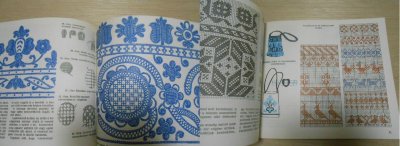 画像3: ハンガリー刺繍集・図案・デザイン