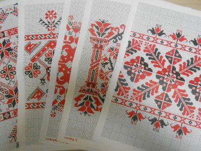 画像2: ハンガリー刺繍図案/トランシルヴァニア刺繍図案集