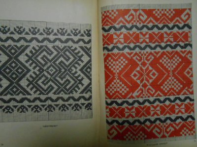 画像2: ハンガリー刺繍図案・トルナ県織り図案集