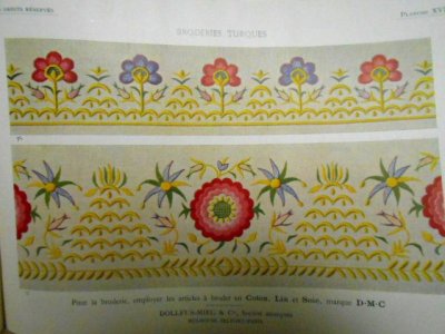 画像2: DMC刺繍図案集・トルコの刺繍図案集（BRODERIES TURQUES）