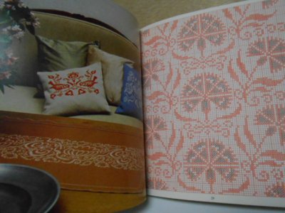 画像1: ドイツ刺繍・図案 本/モチーフ・クロスステッチ