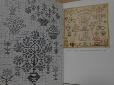 画像1: ドイツ刺繍本・図案・古いデザイン集