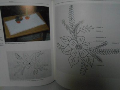画像3: ドイツリネン・刺繍・本・図案集 （ホワイトワーク）