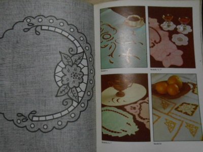 画像3:  ポーランドのホワイトワーク・図案・カットワーク刺繍・手法・リシェリュー