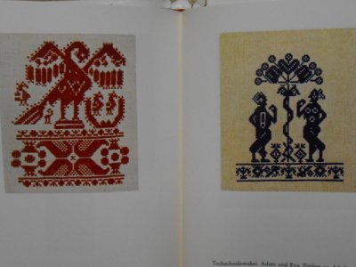 画像1: ヨーロッパの刺繍図案・ドイツ東欧
