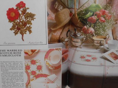 画像1: イギリス・古いバラの刺繍パターン・図案集/OLD ENGLISH ROSES IN NEEDLEWORK