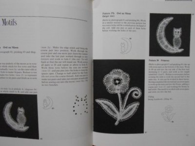 画像3: イギリスボビンレース/ホニトンレース本・パターン集・Honiton Lace Patterns