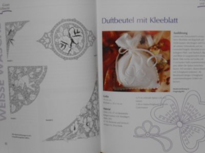 画像1: ドイツ白糸刺繍・図案/本・ホワイトワーク