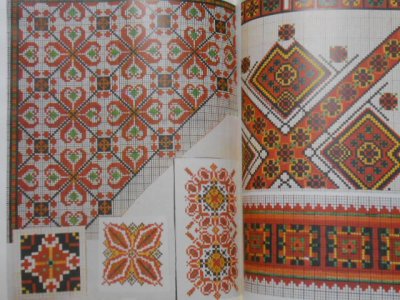 画像3: ウクライナ刺繍本・ウクライナ刺繍図案集