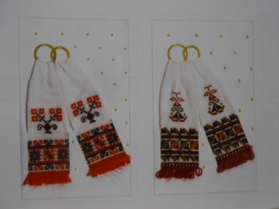 画像1: ウクライナの愛らしい図案集・ウクライナ刺繍パターン本１