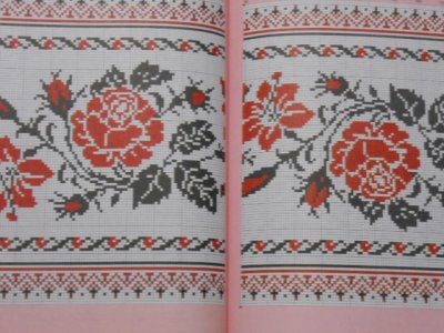 画像3: ロシアクロスステッチ図案集/刺繍タオル・衣装