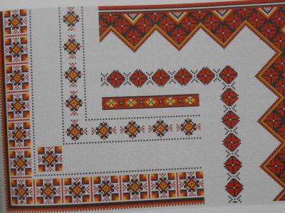 画像3: ウクライナ図案集・ウクライナ刺繍パターン本２