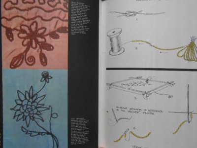 画像3: チェコ・ビーズ刺繍図案集・VYSIVANI