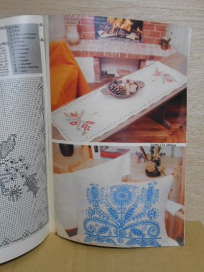 画像1: ハンガリー・刺繍雑誌-ホワイトワーク・手芸