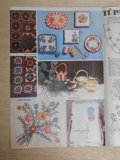 画像1: ハンガリー 刺繍雑誌 マチョー刺繍 手芸 