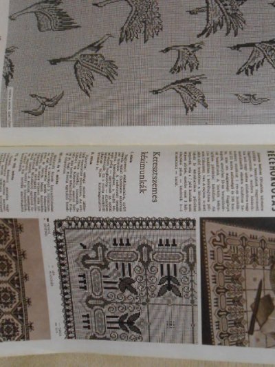 画像1: ハンガリー 刺繍雑誌 クロスステッチ・手芸