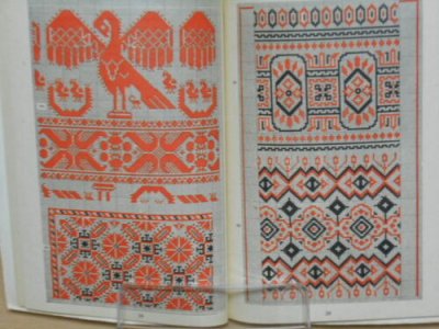 画像3: クロスステッチ・ハンガリー刺繍・305パターン・図案集　古書 アンティーク