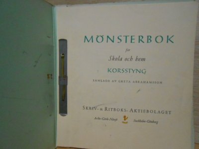 画像3: スウェーデン刺繍パターン・図案集・Monsterbok/Mönsterbok för hem och skola Korsstyng・北欧