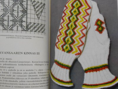 画像3: 北欧フィンランド・ミトン・手袋デザイン・パターン/Kirjokintaista Kauneimmat