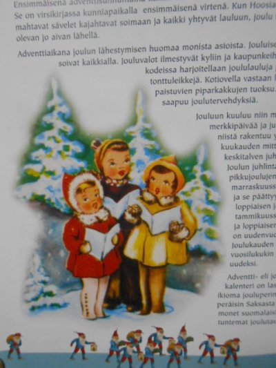 画像2: 北欧・フィンランドヴィンテージ絵本・24 ASKELTA JOULUUN・クリスマス