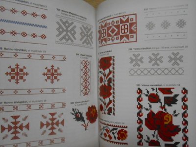 画像2: エストニア刺繍図案集・本・EESTI TIKAND(開封済）