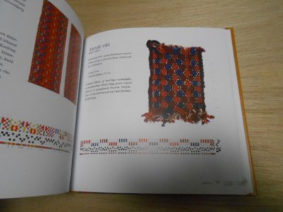 画像1: エストニア織り本・ベルト用バンド織り・図案パターン・東欧