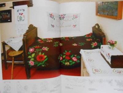 画像1: エストニア刺繍・花鳥の図案集 Helga Koger Nostalgilised tikandid カットワーク　ホワイトワーク　クロスステッチ