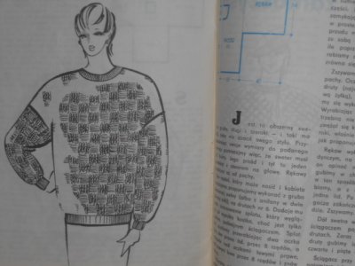 画像2: ポーランドの手編みの本・ニットセーター