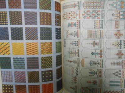 画像1: 東欧ラトビア編み物・ミトン図案・本・刺繍・パターン 