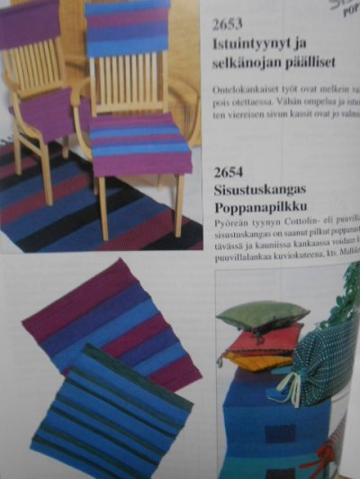 画像2: ポッパナ織り・作品パターン・北欧フィンランド