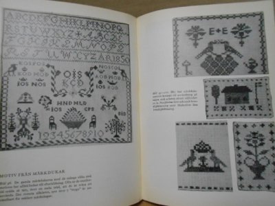 画像3: 北欧スウェーデン刺繍　本　スウェーデンの刺繍書
