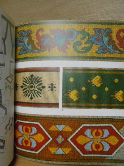画像2: ゴブラン刺繍・本/ニードルポイント・パターン・図案