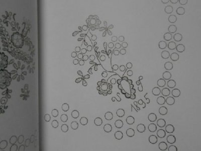 画像3: ハンガリー刺繍図案の本・白糸刺しゅう/Szada