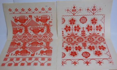 画像2: ハンガリーラーバクズ刺繍・図案・クロスステッチ・1924年・RABAKOZI HIMZESEK