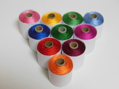 画像2: ハンガリー/マチョー刺繍糸/マチョー刺繍の糸セット・10色
