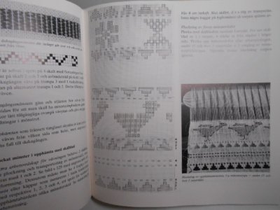 画像2: スウェーデン織りの本・図案 パターン VAVNING boken/北欧