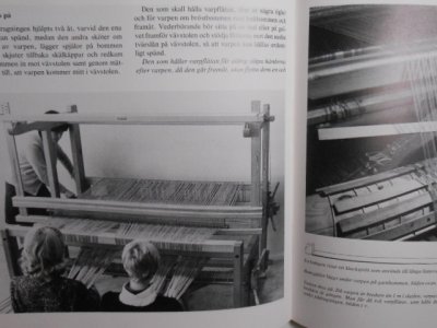 画像1: 北欧スウェーデン織り 洋書 本/VAVNING boken