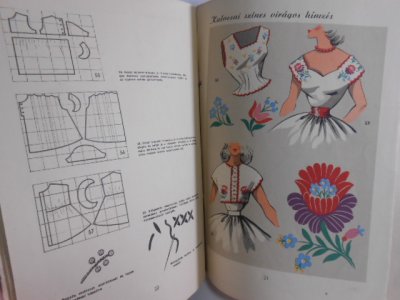 画像2: ハンガリー刺繍本・ドレス用伝統刺繍 図案集