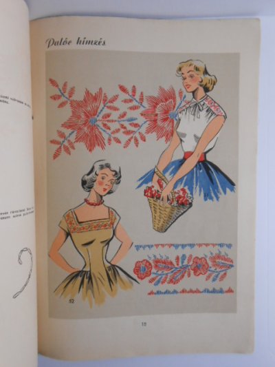 画像3: ハンガリー刺繍本・ドレス用伝統刺繍 図案集