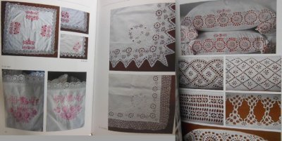 画像1: ハンガリーのホワイトワーク・白糸刺繍・モノグラム刺繍図案集/サダ村