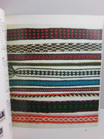 画像1: フィンランドのピルタナウハ織りの図案集/りぼん織り・カード織り