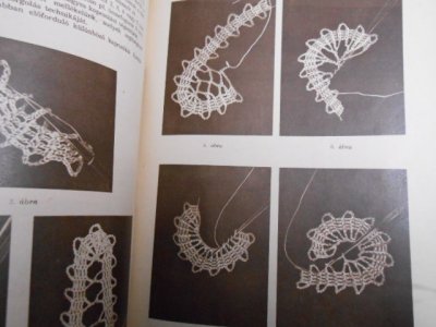 画像1: ハンガリーレース編み物の本/図案・東欧