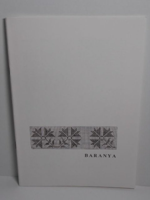 画像1: ハンガリーバラニャ刺繍・ドラーバクズ刺繍 テキスト 図案 BARANYA   (1)