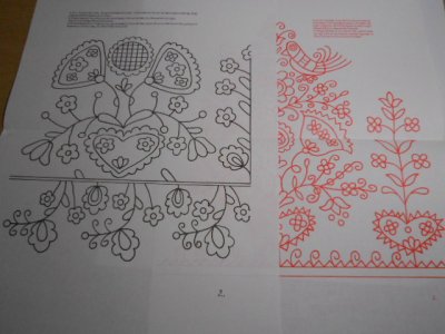画像2: メズーシェグ刺繍・セーク刺繍・図案集・ハンガリー・トランシルヴァニア